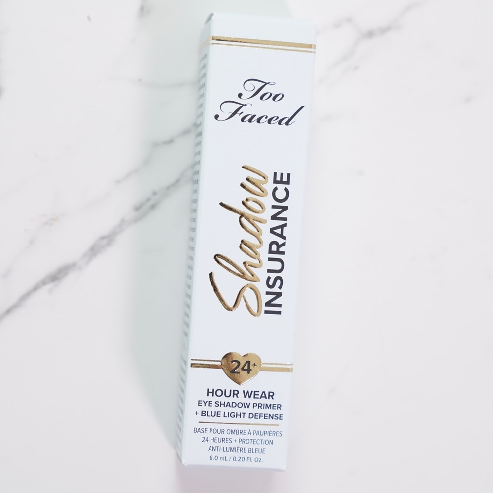 TOO FACED Shadow Insurance 24-Hour Eyeshadow Primer (100% New & Authentic)